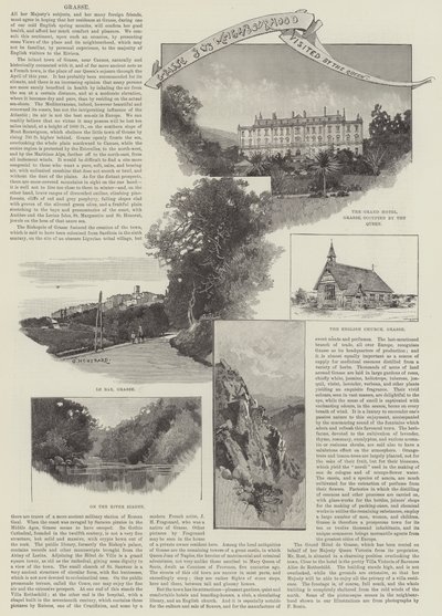 Grasse by Charles Auguste Loye